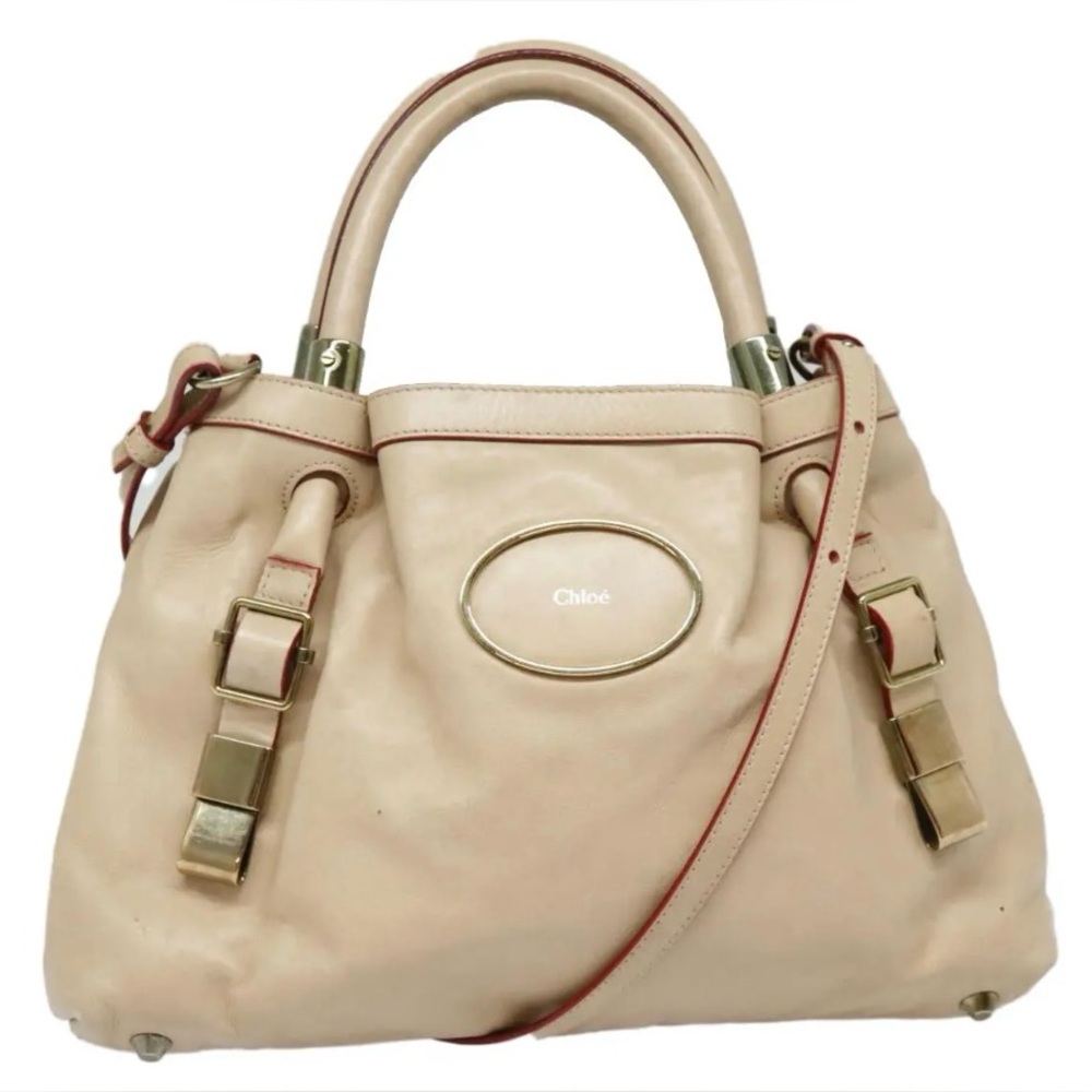 Chloe Authentic Victoria Hand Bag EUC in  Cream